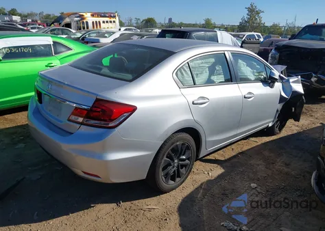 2013 Honda Civic Ex z USA, uszkodzony, nr VIN 19XFB2F82DE239429